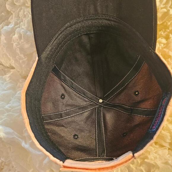 Women's Heartland Pink and Black Embroidered Baseball Cap with embroidery - Picture 3 of 7